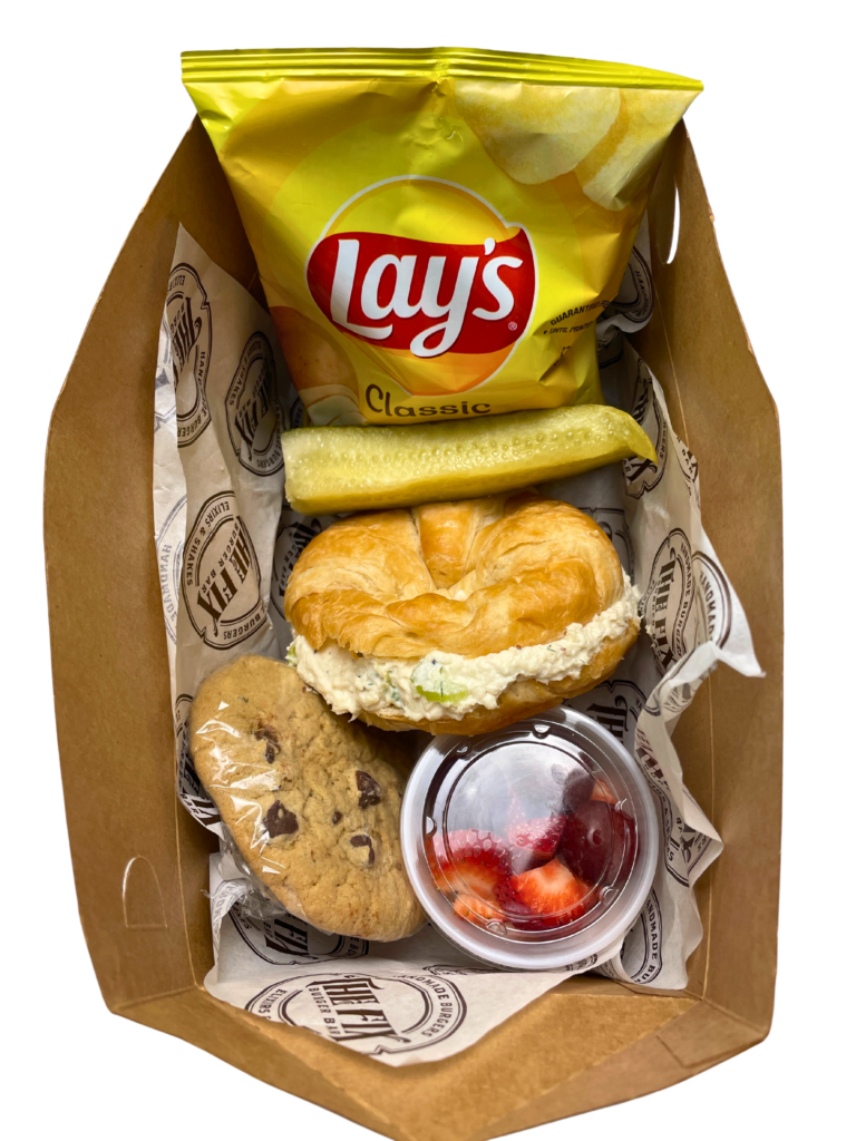 chicken salad sandwich boxed lunch